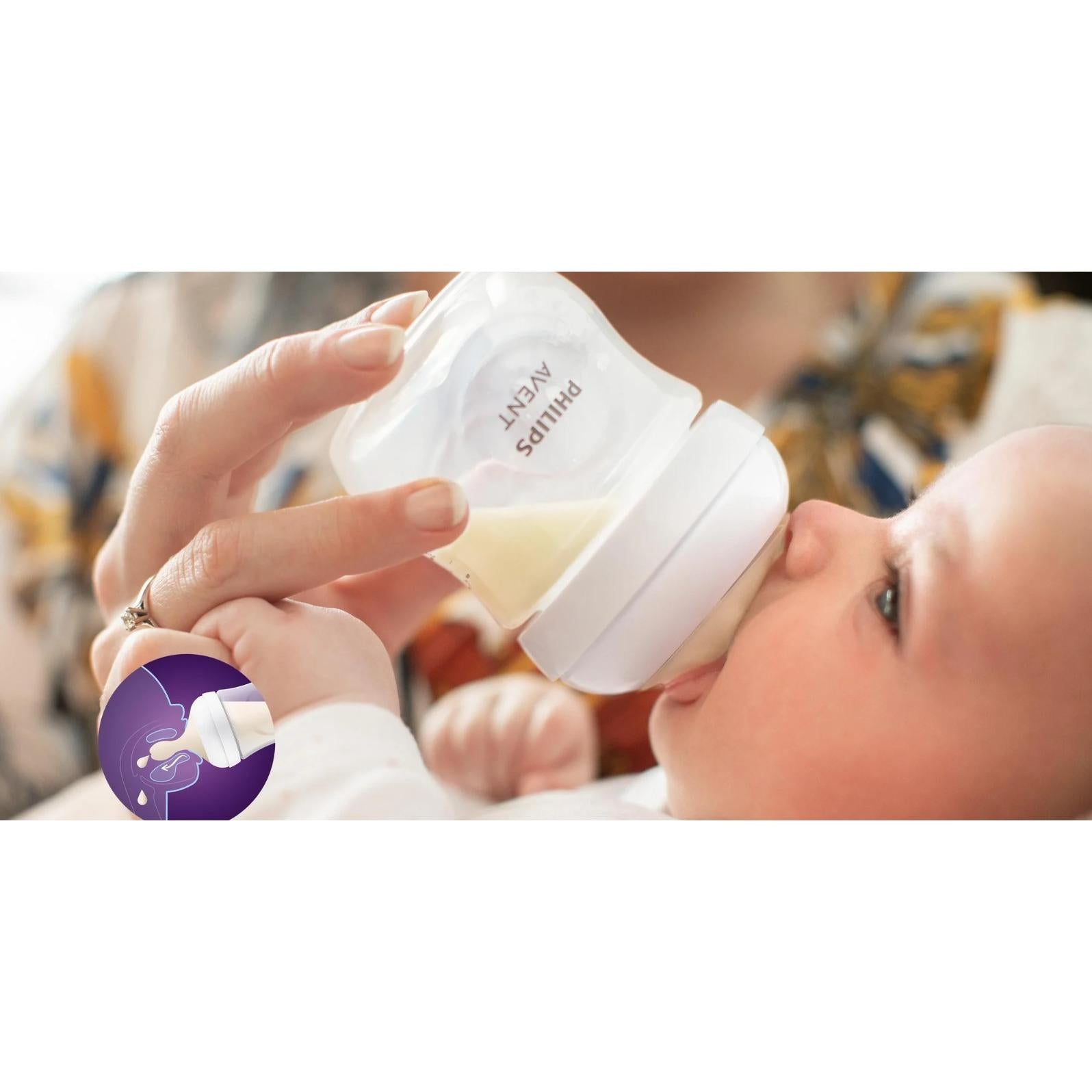 Philips Avent Natural Bottle Glass Response (0M+) 120ml - 1 Pack