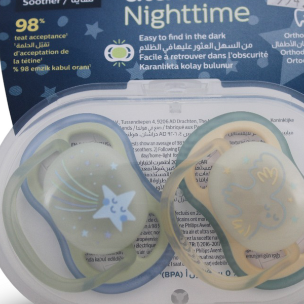 Philips Avent Ultra Air Nighttime Pacifier 0-6m