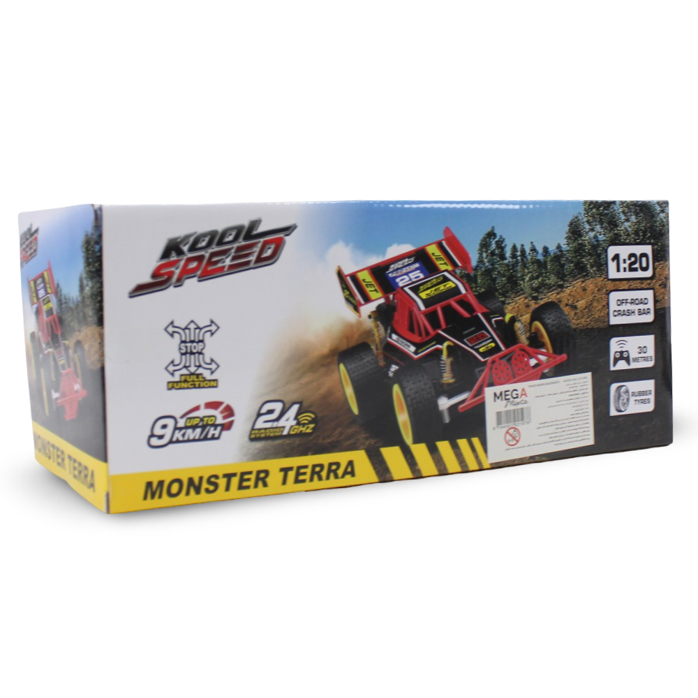 Kool Speed Monster Terra Remote Controlled Car