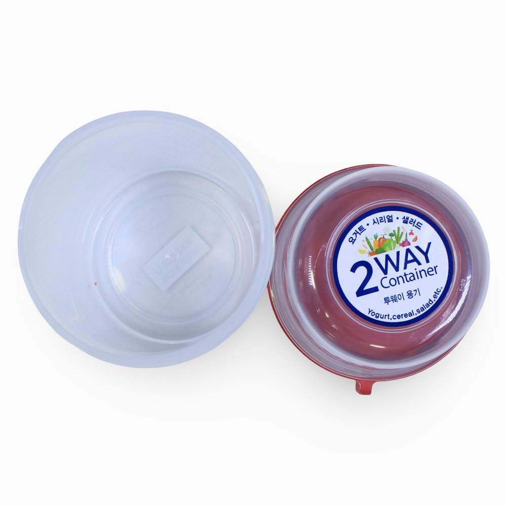 Lock 'n Lock 2 Way Food Container - 560ml+310ml