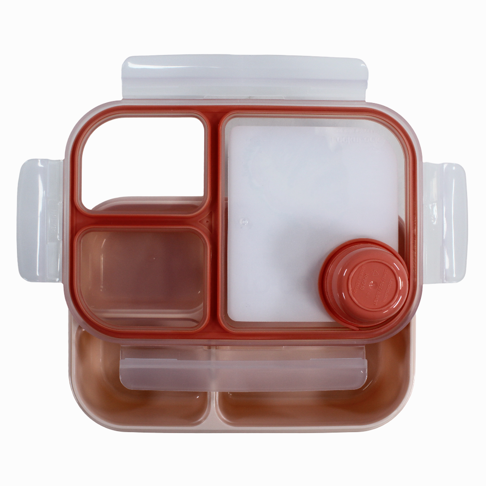 Divided Lunchbox – 980ml (Pink)