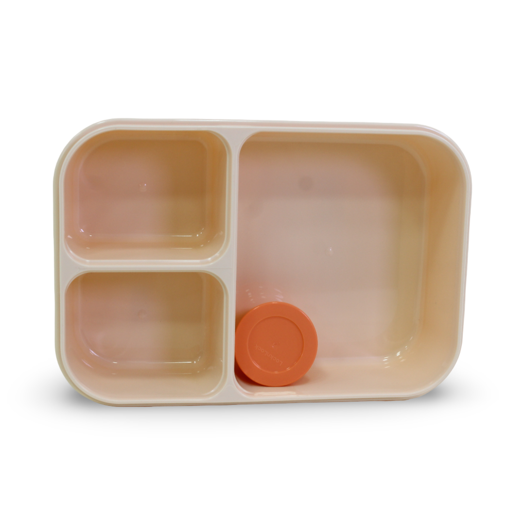 Lock n' Lock To-Go 3-Compartment Lunch Box 1.5L – Pink