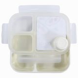 Divided Lunchbox – 980ml (White)