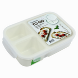 Divided Lunchbox –  1.5L (White)