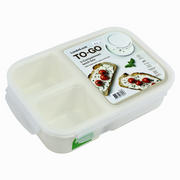 Divided Lunchbox –  1.5L (White)