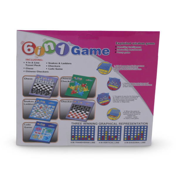 Connect Four (6 in 1 Travel Size)