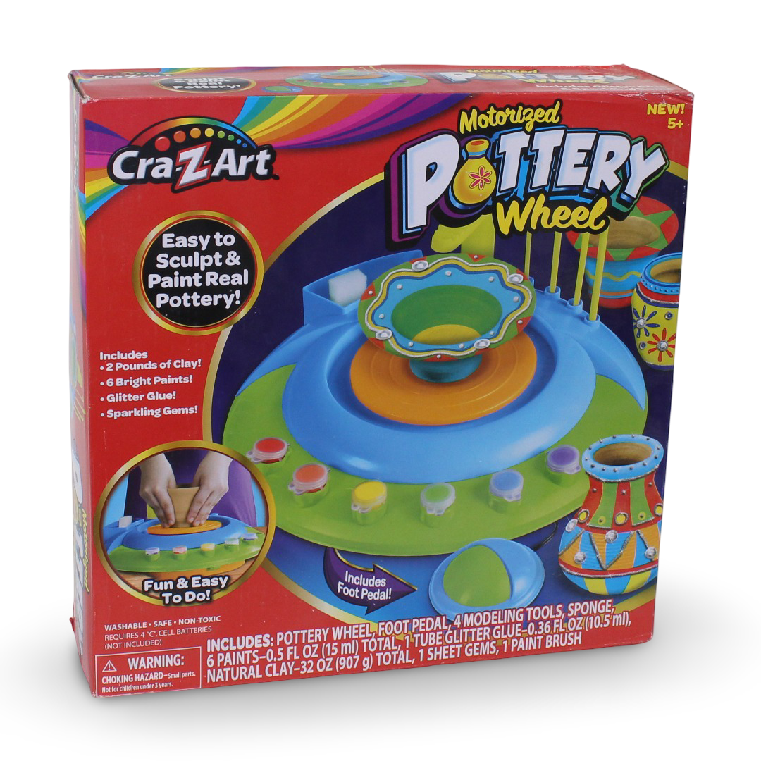 Cra-Z-Art Motorized Pottery Wheel Toy