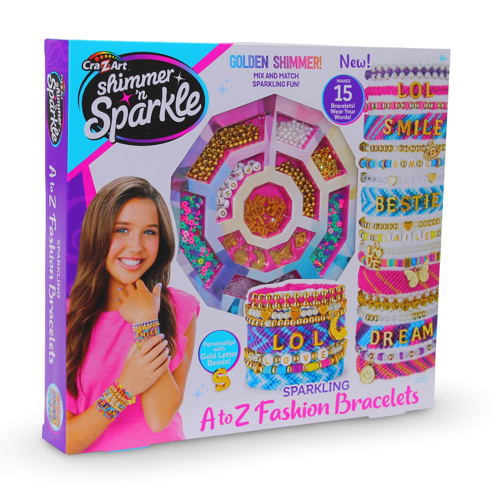 Cra-Z-Art Shimmer'n Sparkle Fashion Bracelet Making Set