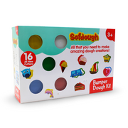Funskool Sof Dough Bumper Dough Kit – 16 Containers