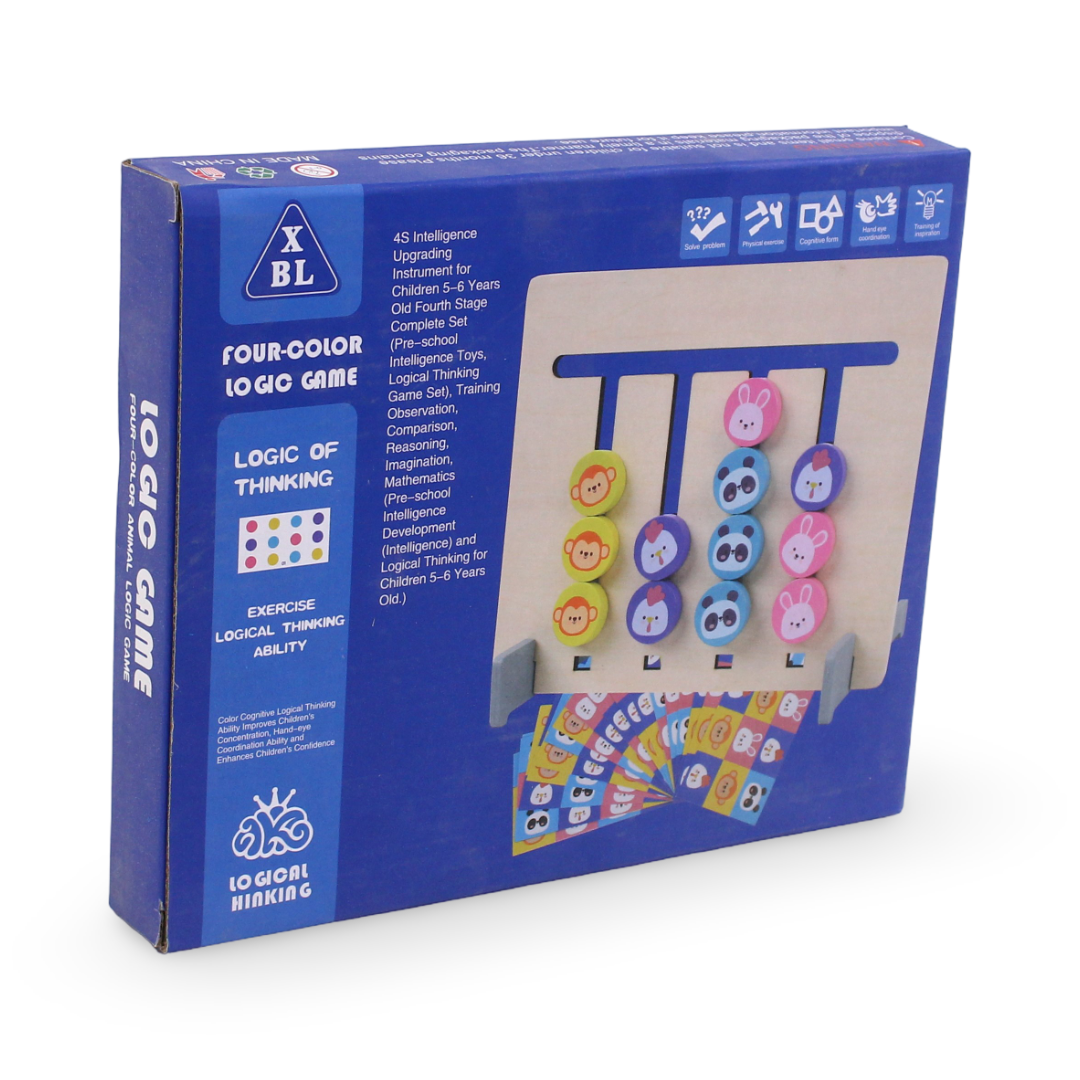Animals Four Colour Logic Game 2