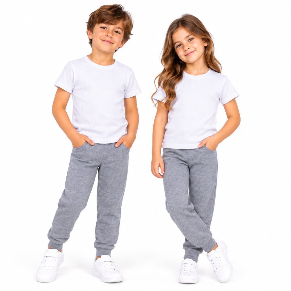 Unisex Cotton Thermal Pants – Grey (Pack Of 2)