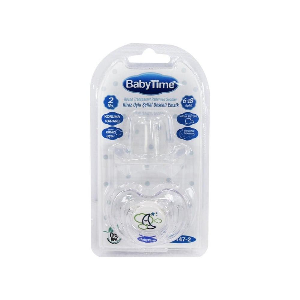 Baby Time  Pacifier with Cap – Size 2