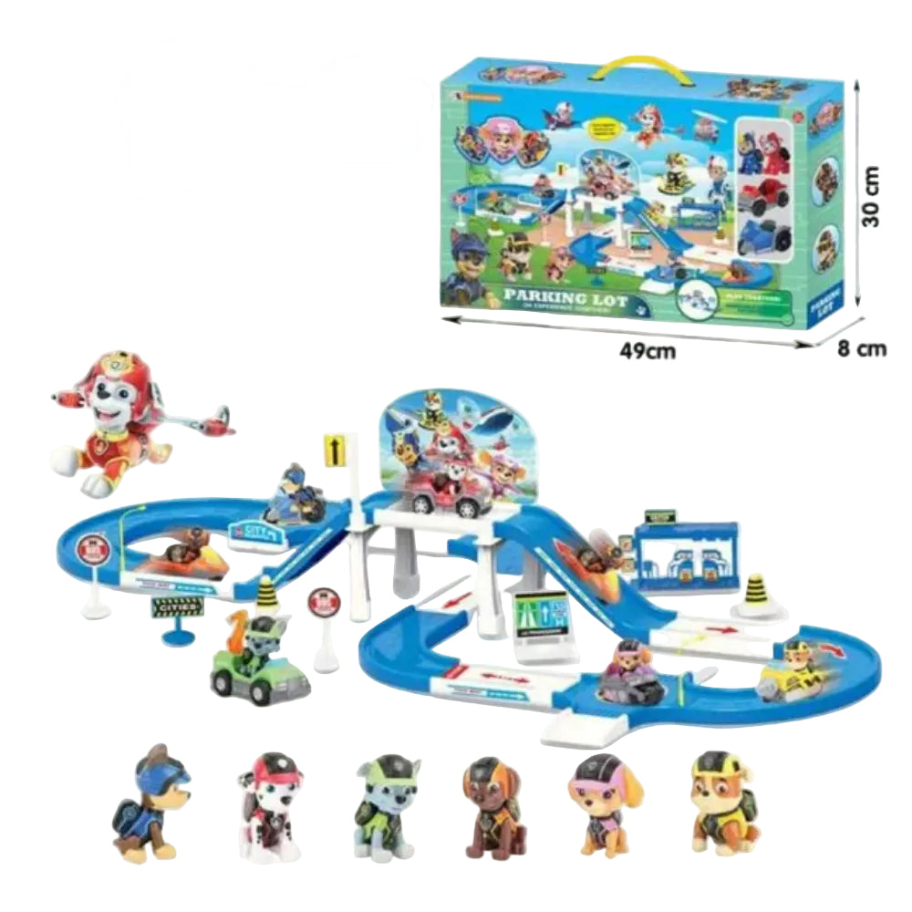 Paw Patrol Multi-Level Parking Lot