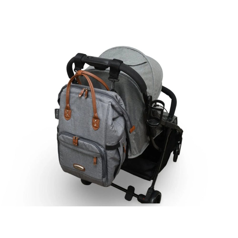 Petit Bebe Premium Max Diaper Bag – Grey