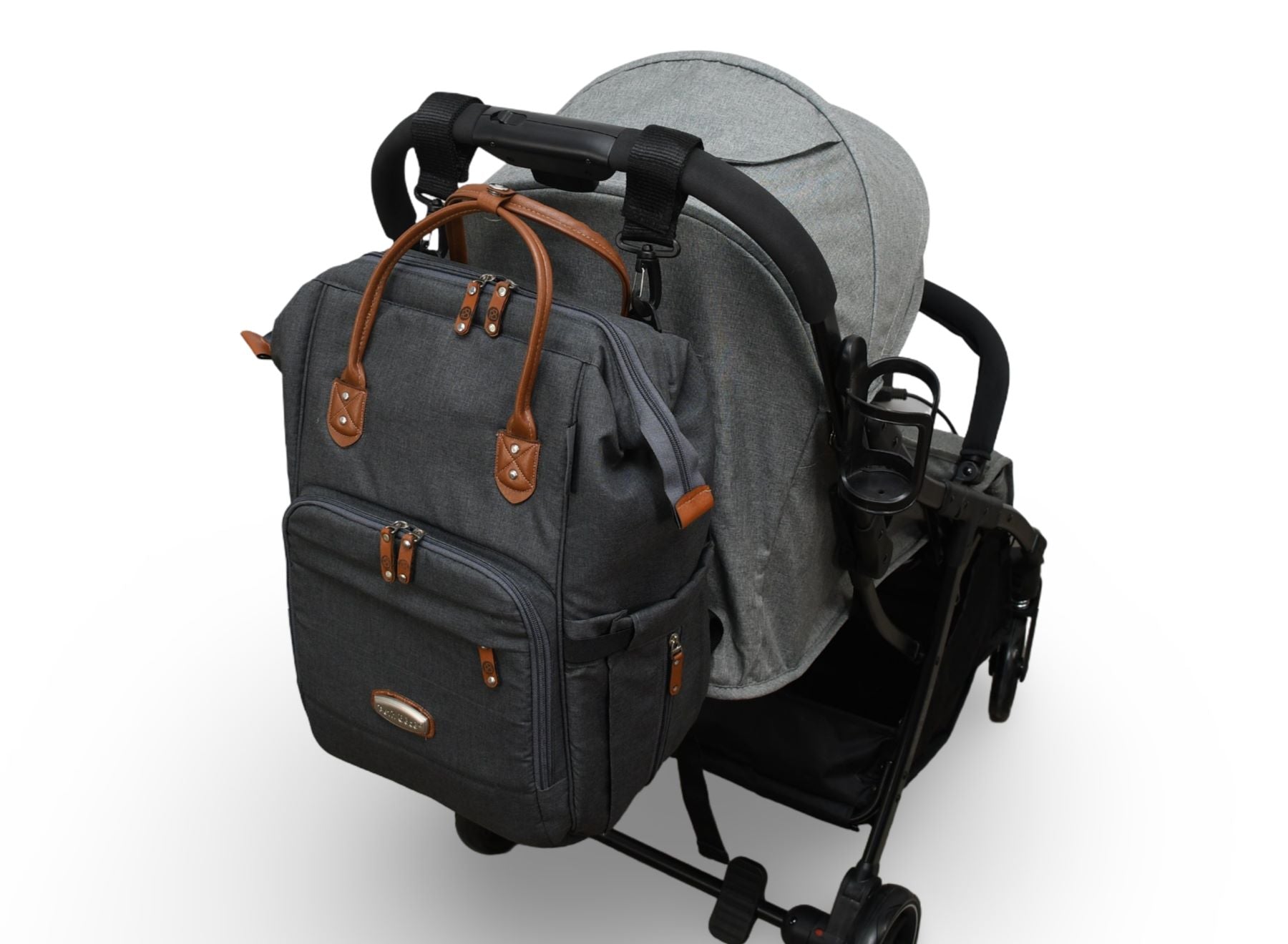 Petit Bebe Premium Max Diaper Bag  – Black