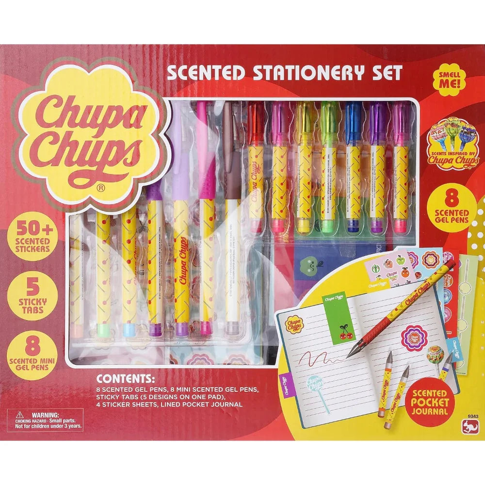 Chupa Chups Scented Stationery Set - School - Kangaru