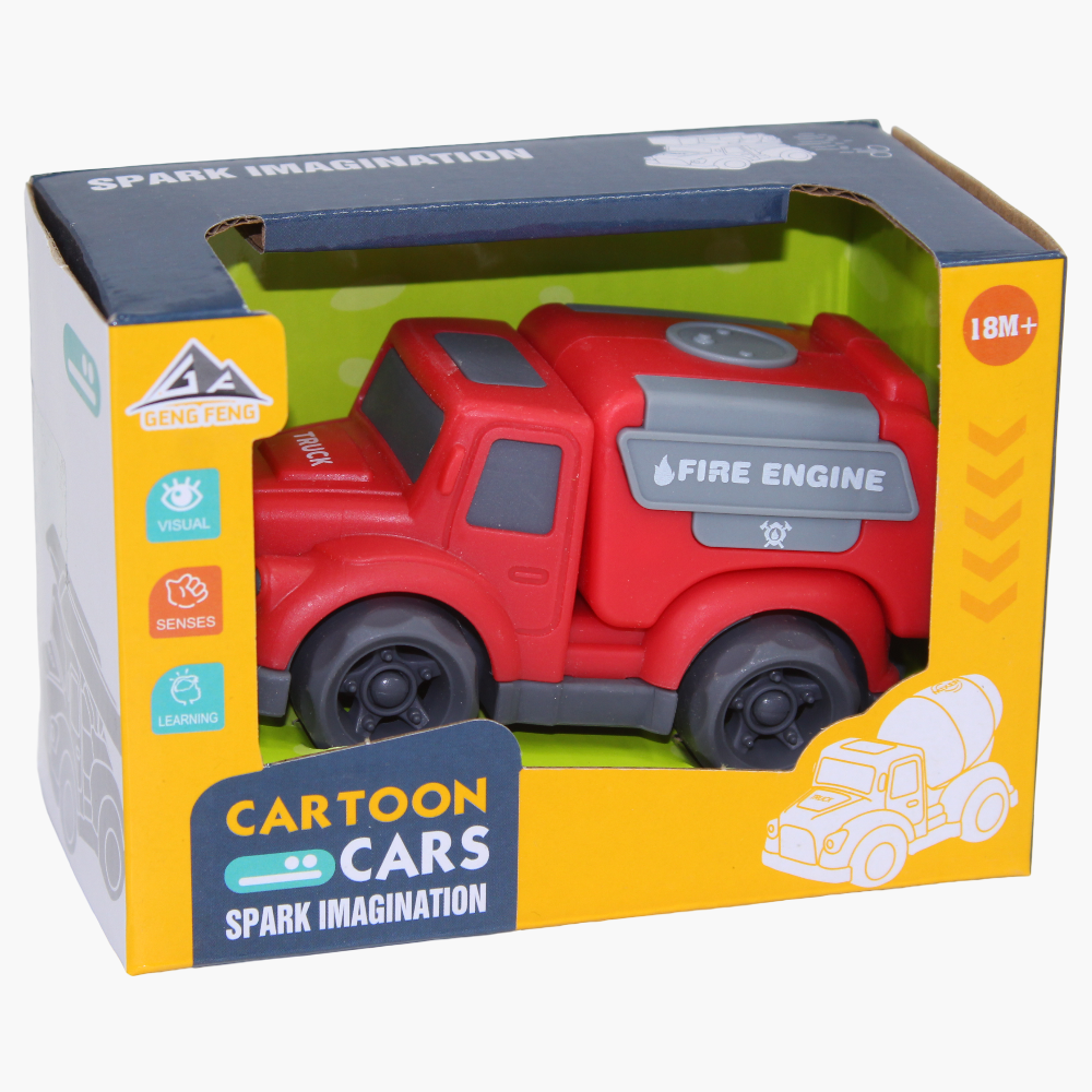 Cartoon Cars - Spark Imagination (Fire Truck)
