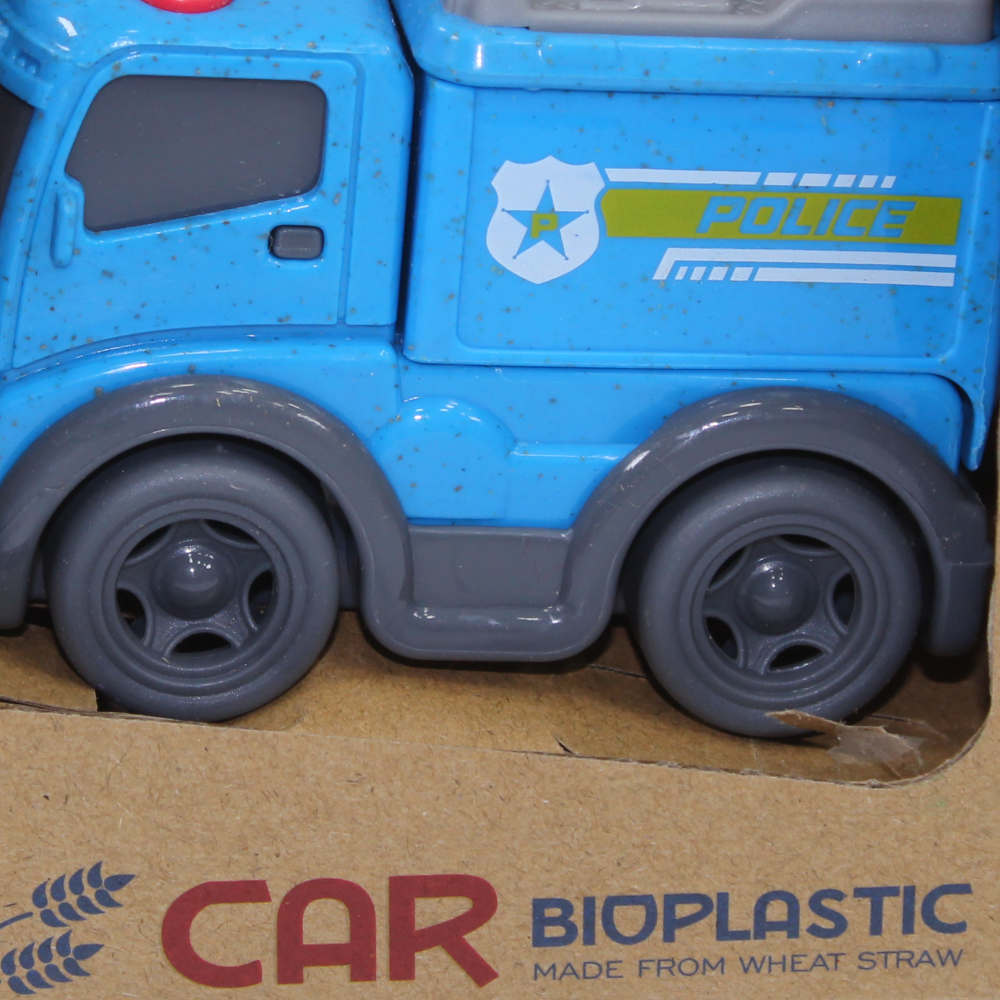 Recyclable Car Bioplastic - Police Car