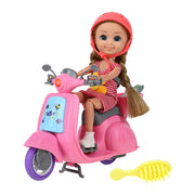 Nini Love Little Doll – Pink Motorcycle