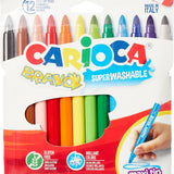 Carioca Bravo Thick Felt Tip – 12 Colors