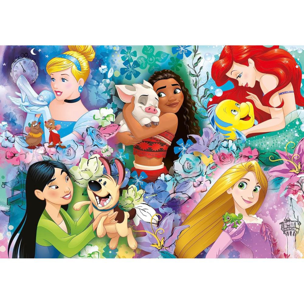 Clementoni Super Color Princesses Puzzle – 60Pcs