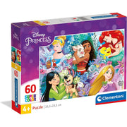 Clementoni Super Color Princesses Puzzle – 60Pcs