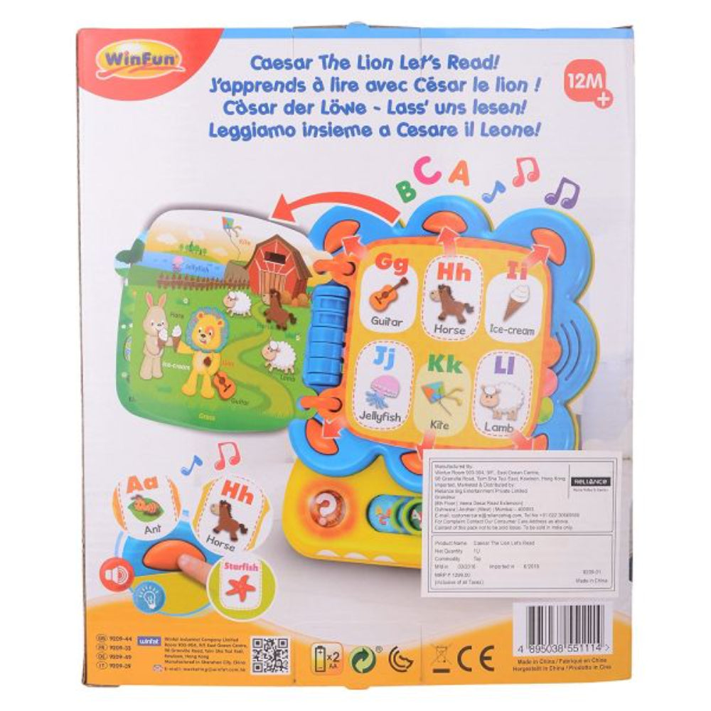 WinFun Caesar The lion Let`s Read