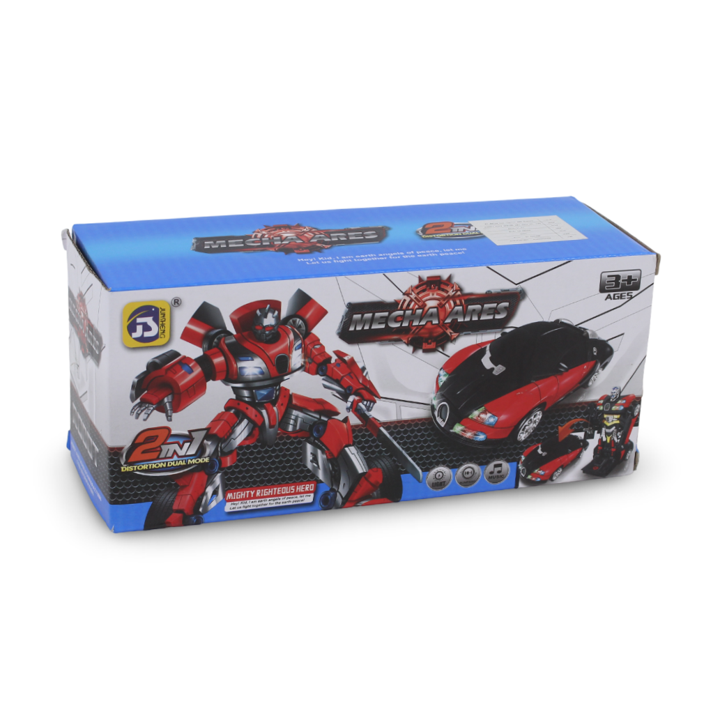 Mecha Ares 2-in-1 Transforming Robot & Car Toy - Toys - Al Saeed