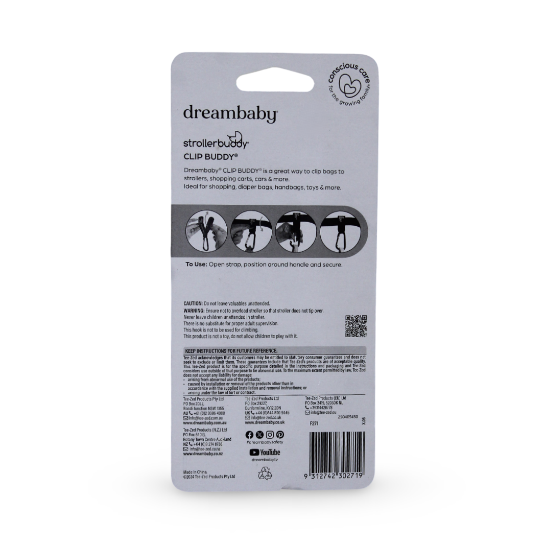 Dreambaby Clip Buddy Stroller Carabiner
