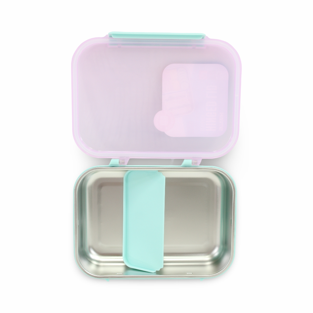 Smash Stainless Steel Hinged Bento Lunch Box 1.8L – Rose