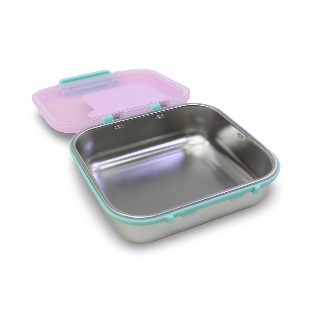 Smash Stainless Steel Snack Box 900ml – Rose
