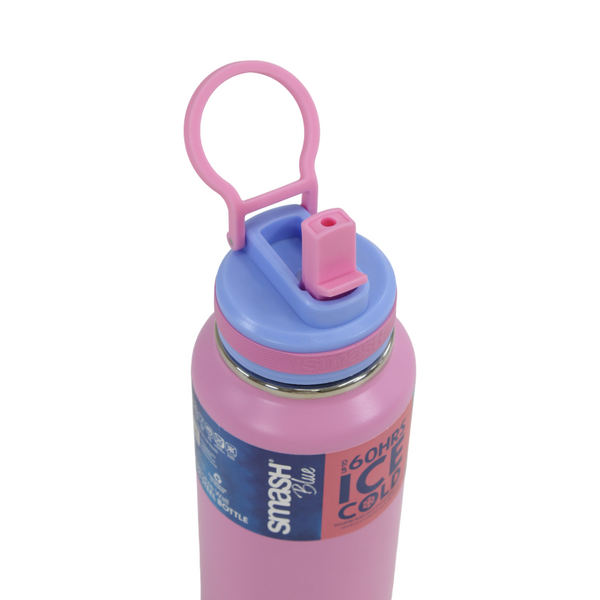 Smash Stainless Steel Double Wall Bottle 1L – Pink