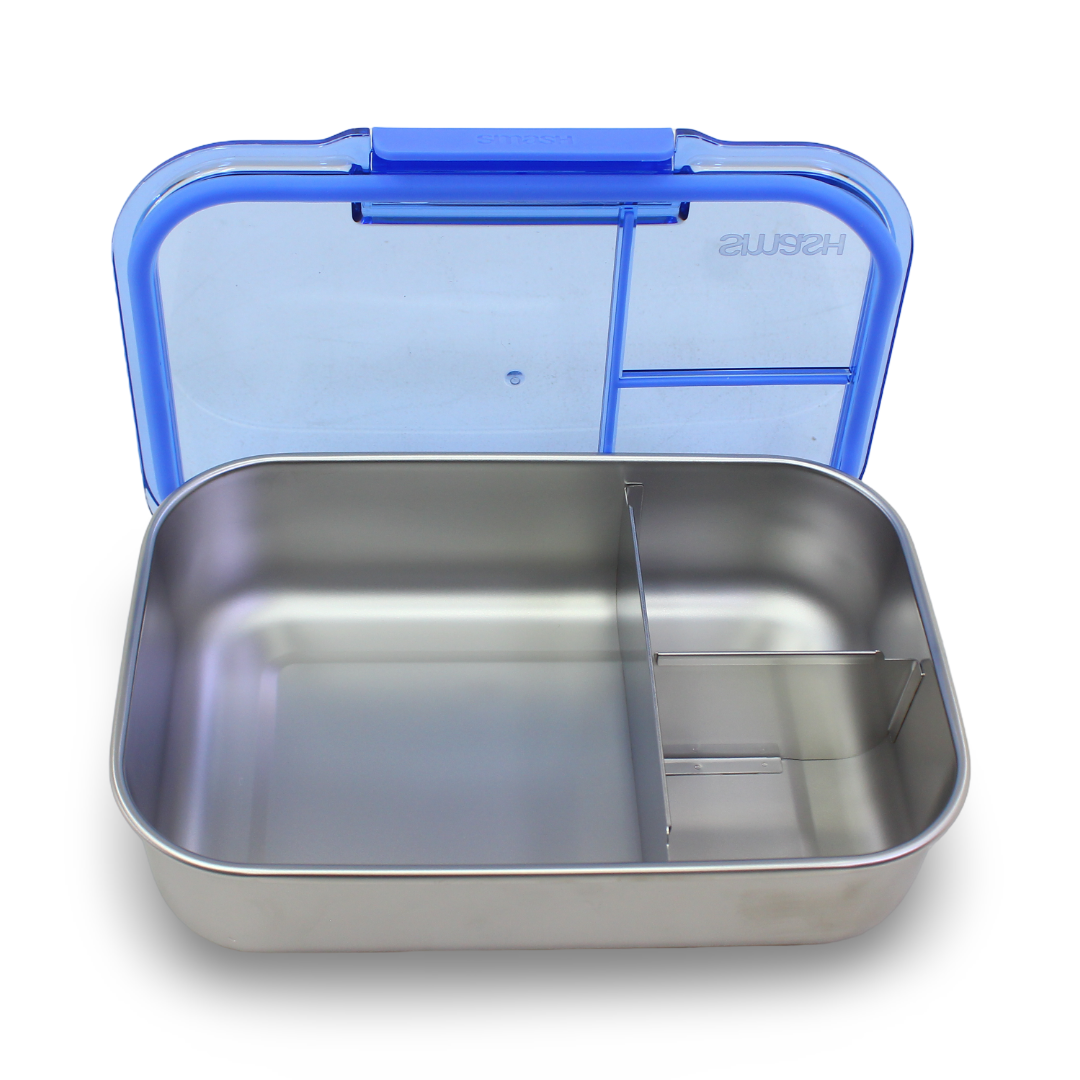 Smash Stainless Steel Bento Lunch Box 1.3L – Blue