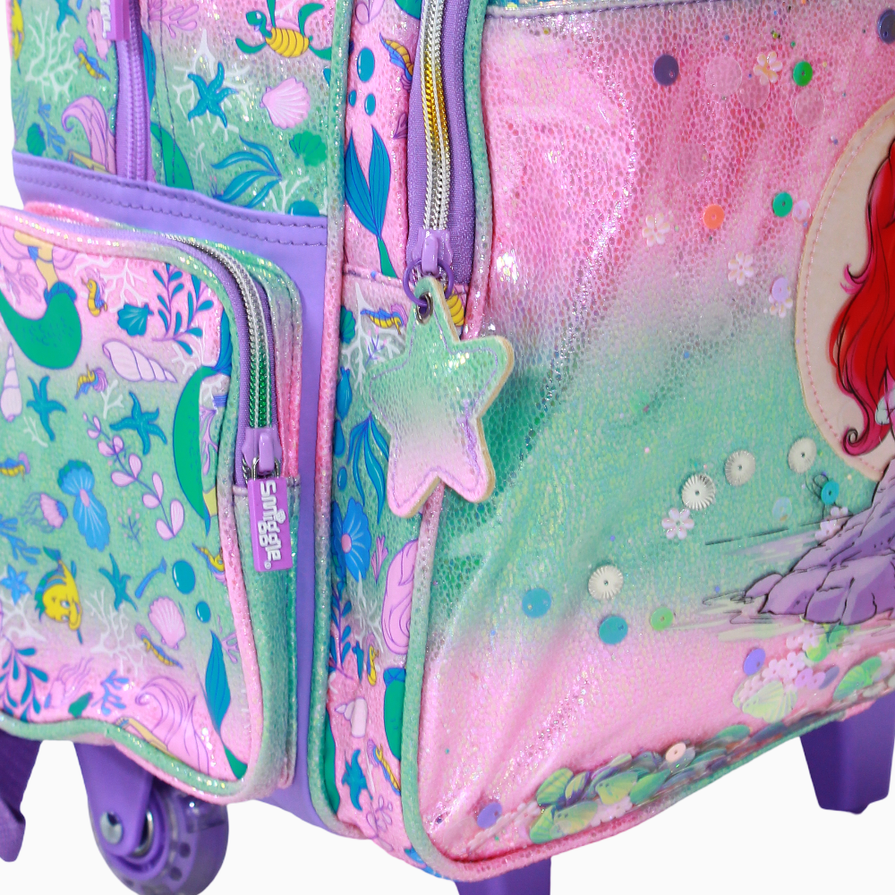 The Little Mermaid Backpack - Lilac (18 Inches)