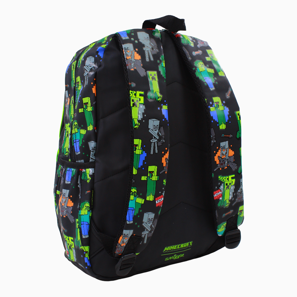 Minecraft Backpack - Black (17 Inches)