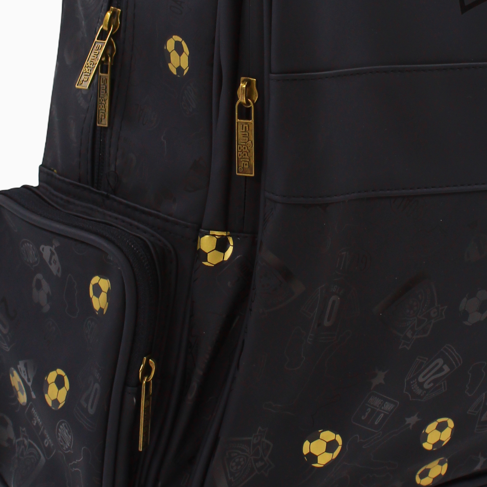 Golden Football Trolley Bag - Black (18 Inches)
