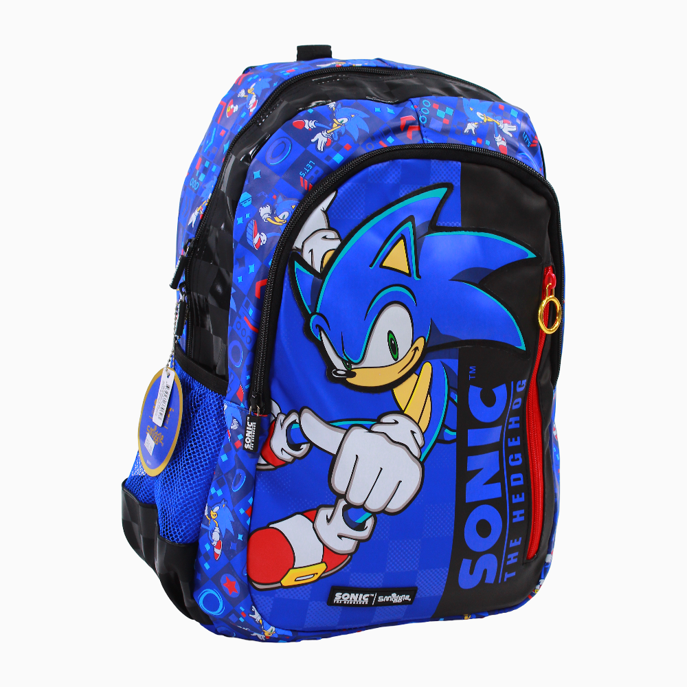 Sonic the Hedgehog Backpack - Blue (17 Inches)