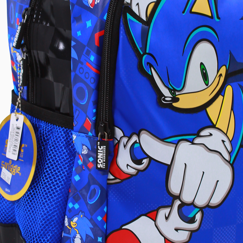 Sonic the Hedgehog Backpack - Blue (17 Inches)