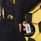 Golden Football Backpack - Black (17 Inches)