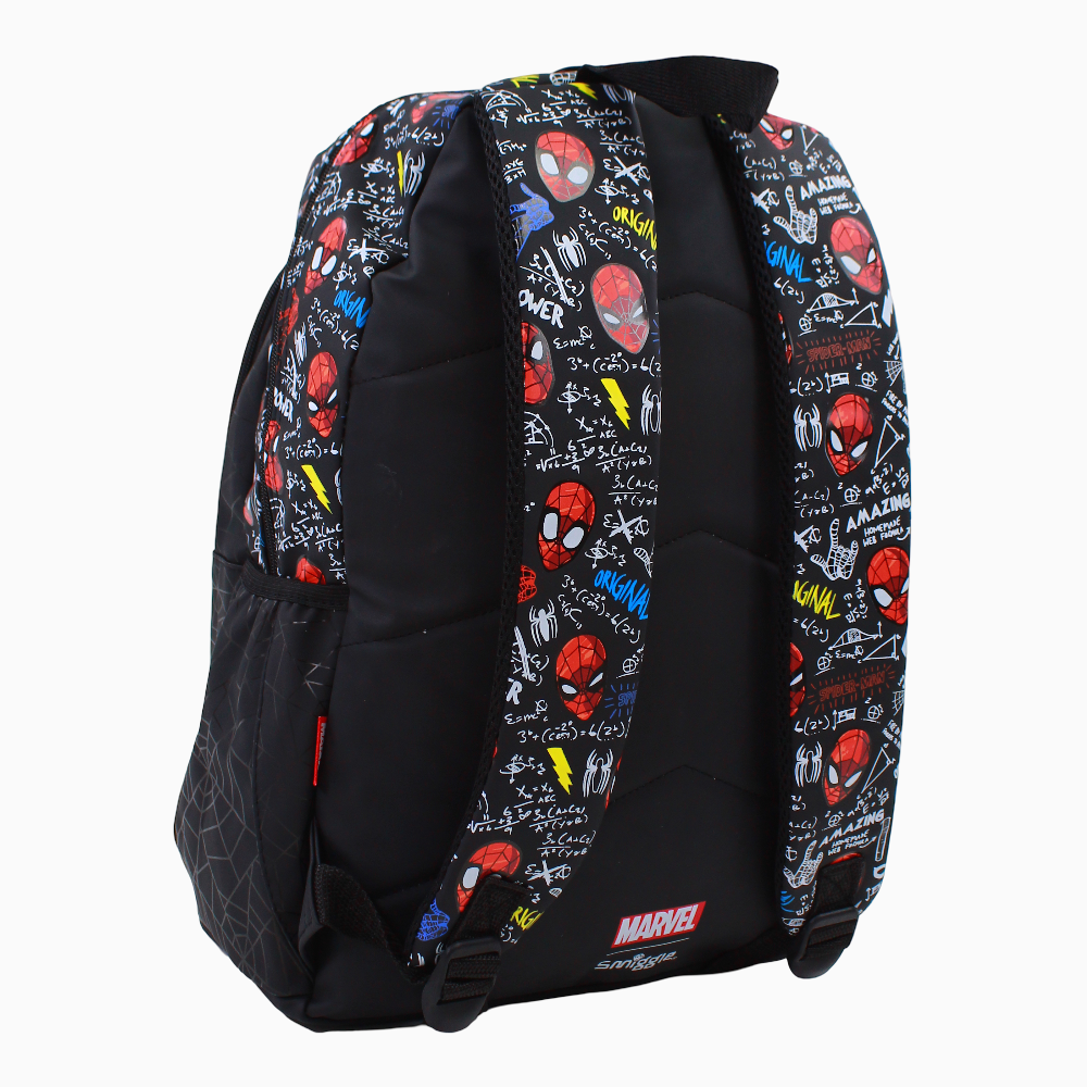 Spiderman Backpack - Black (17 Inches)