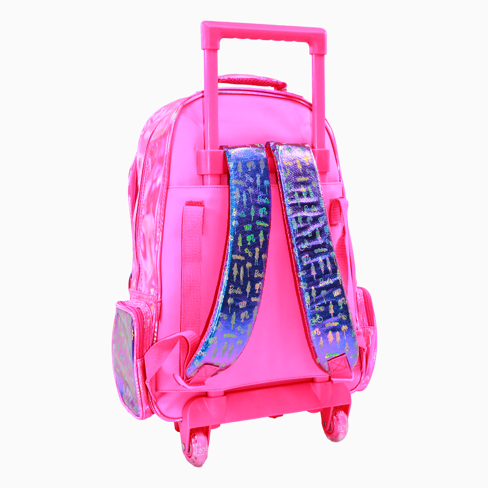 Barbie Trolley Bag - Pink (18 Inches)