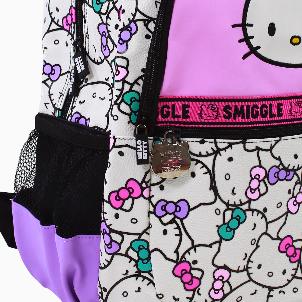 Hello Kitty Backpack - Pink & White (17 Inches)