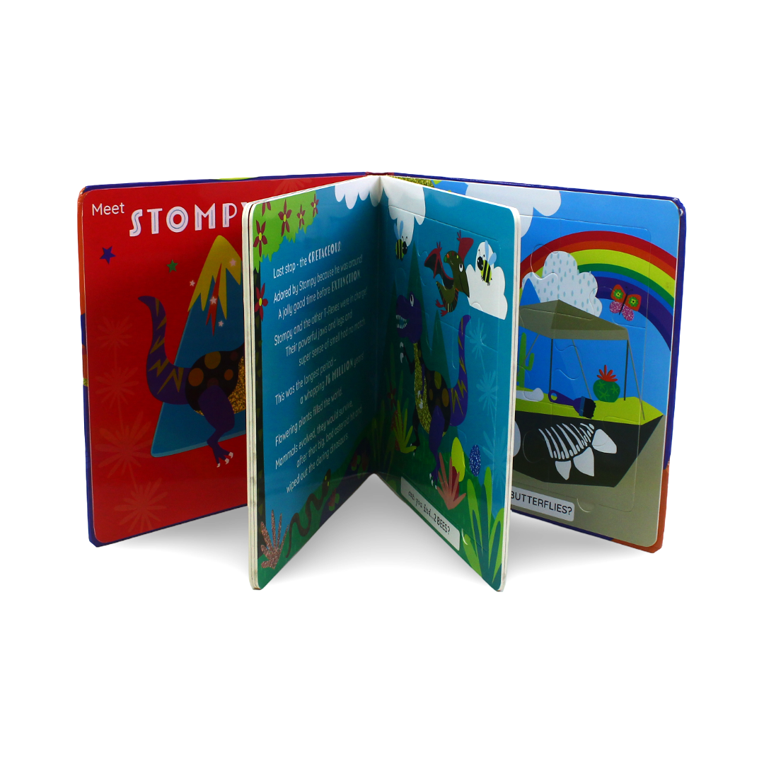 Melon Books dinosaur Jigsaw Book - Assortments