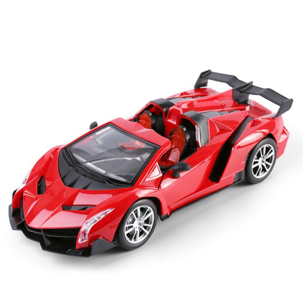 Luxurious 1:16 Scale RC Sports Car – Red