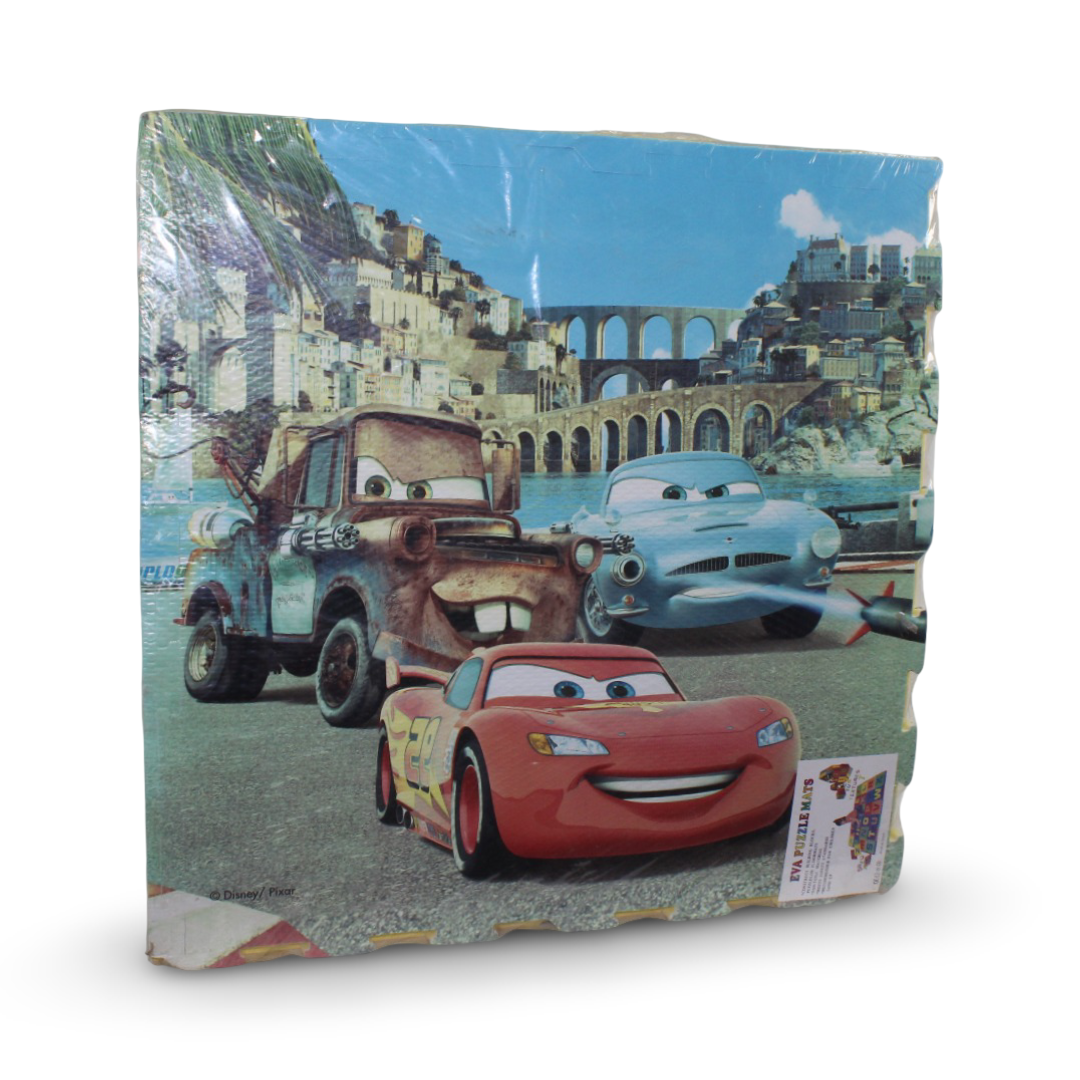 Cars Foam Puzzle Floor Mat 122x122 cm