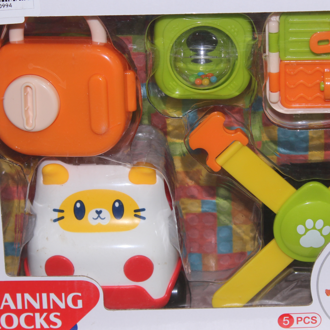 Huanger Baby Puzzle Training Blocks Set – 5 Pcs