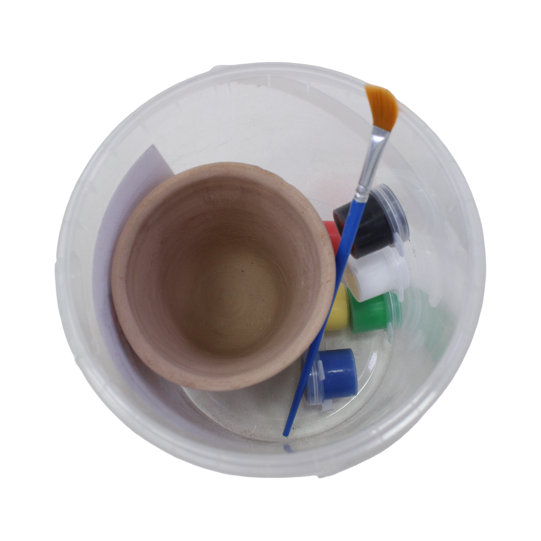 Art & Craft Modeling Clay Pen Holder Jar