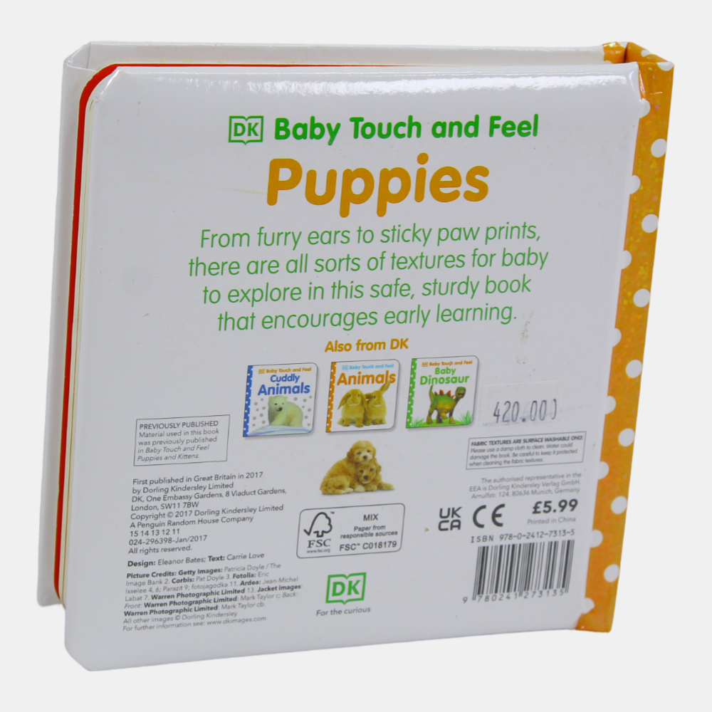 Baby Touch & Feel Puppies Book