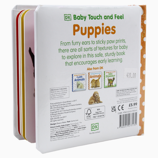 Baby Touch & Feel Puppies Book
