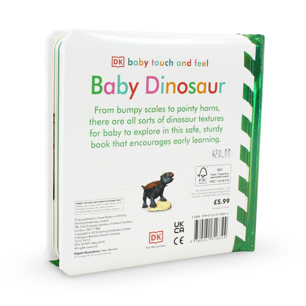 DK Baby Touch and Feel: Baby Dinosaur Board Book